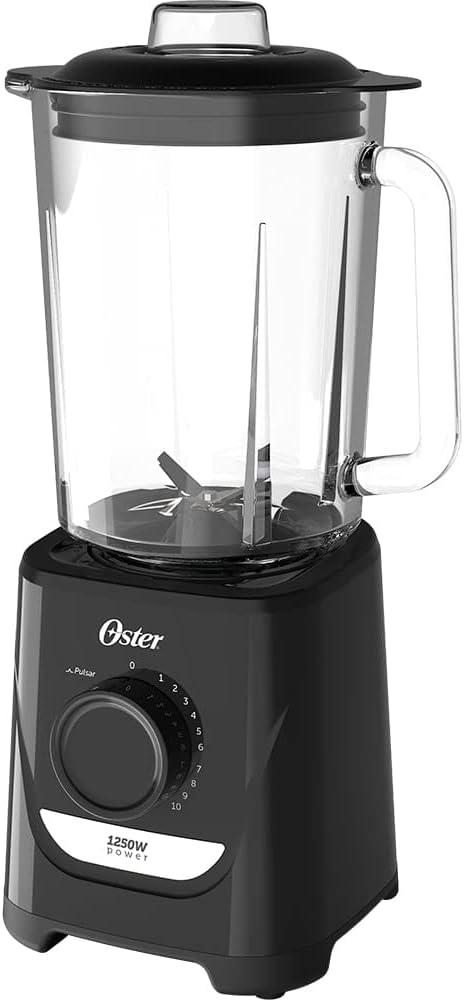 Liquidificador Power Oster Preto 2,2l 220V - OLIQ520, OLIQ520-220V