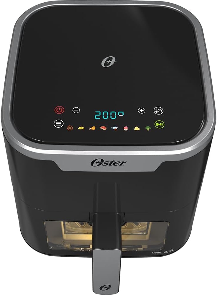 Fritadeira Oster Digital Touch 4,5l Visor Transparente 220v Blush