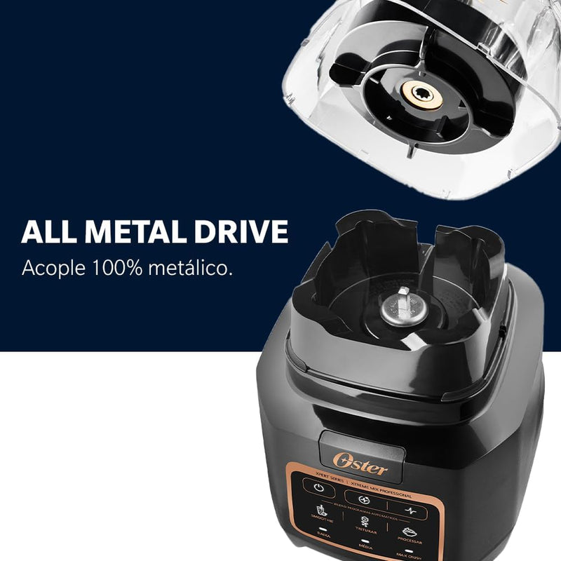 Liquidificador profissional Oster XTREME MIX com Tecnologia Titanium Blade 127V