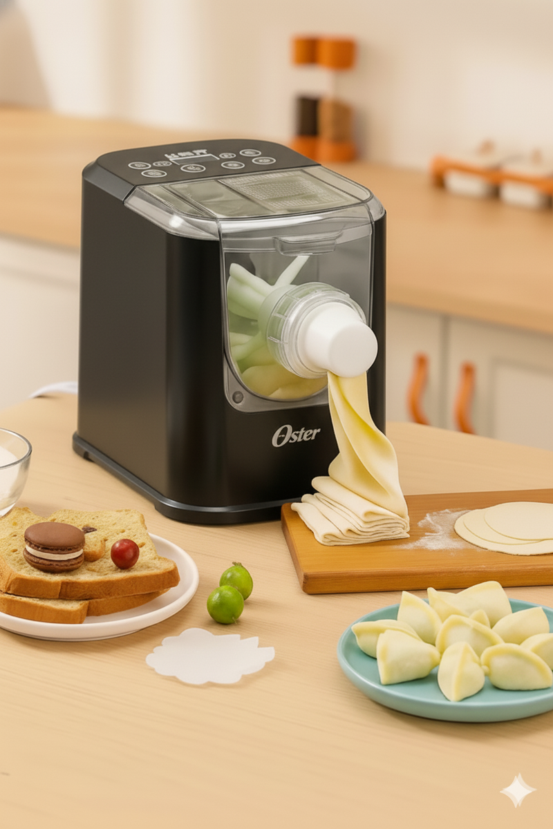 Maquina Elétrica de Massa Caseira Mágica Express™ + Brinde