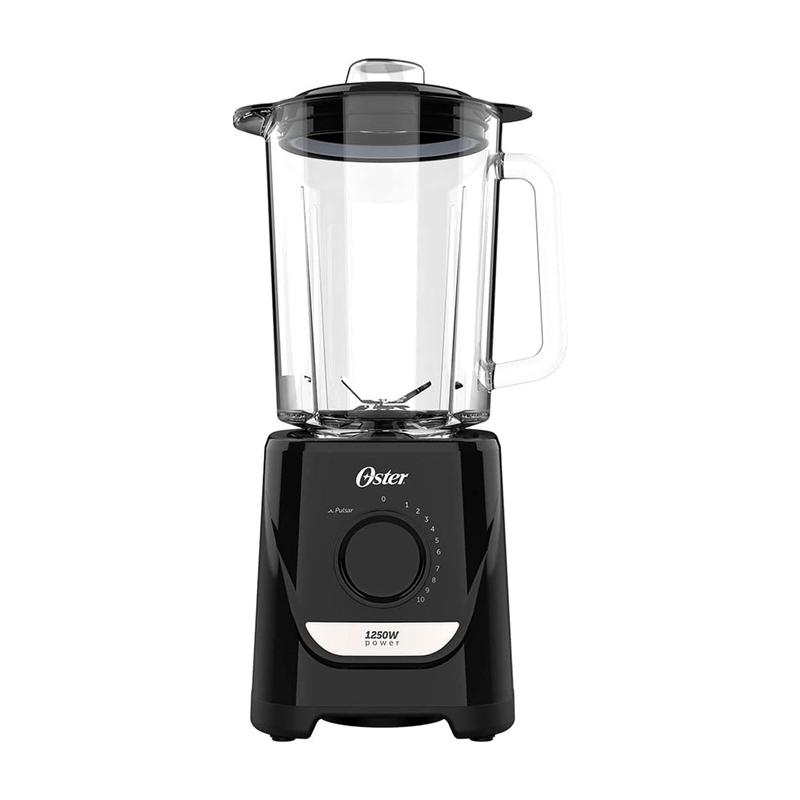 Liquidificador Power Oster Preto 2,2l 220V - OLIQ520, OLIQ520-220V